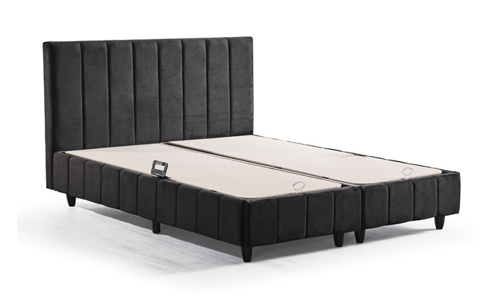 5 מיטה זוגית עם ארגז HOME DECOR דגם שרון - גודל לבחירה ואופציה למזרן