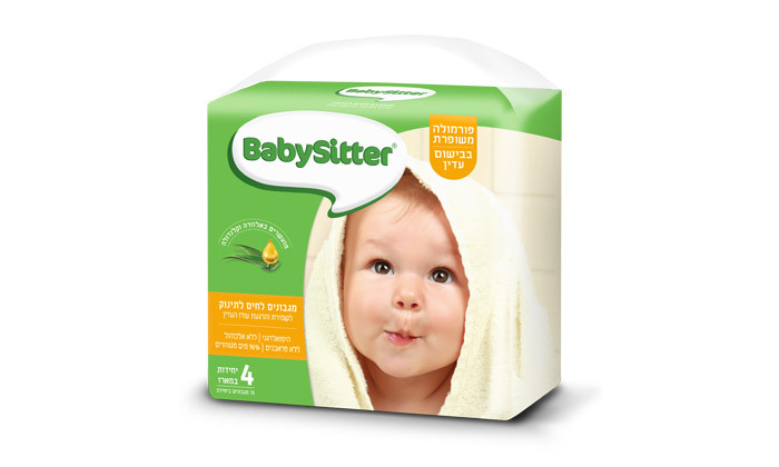 3 מארז 24 חבילות מגבוני בייביסיטר BabySitter - סוגים לבחירה