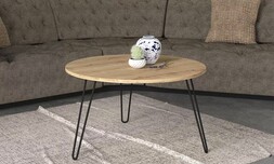 שולחן סלון עגול 60 ס"מ דגם שי