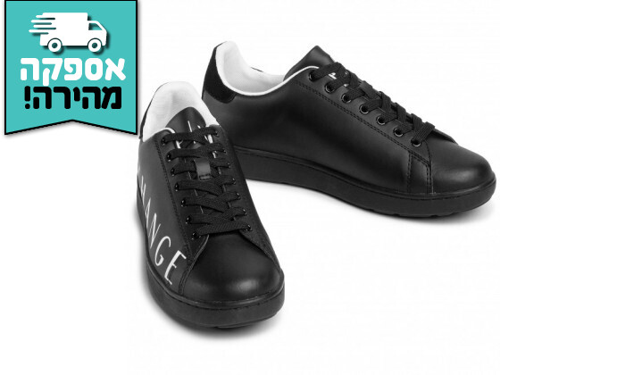 5 נעלי סניקרס לגברים ארמני Armani Exchange בצבע שחור