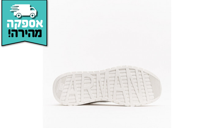 6 נעלי סניקרס לגברים ארמני Armani Exchange בצבע לבן