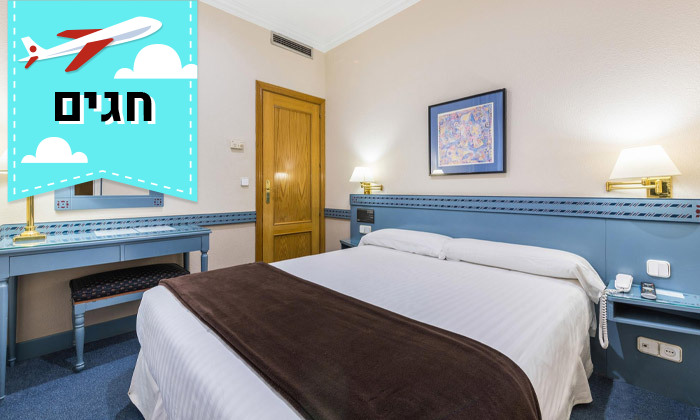 8 חופשה במדריד המהפנטת: 3-5 לילות במלון מרכזי כולל טיסות ישירות עם מזוודה - גם בפסח ובשבועות