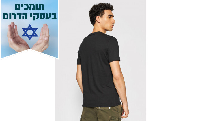 3 טישרט לגברים ARMANI EXCHANGE דגם Noir Regular Fit