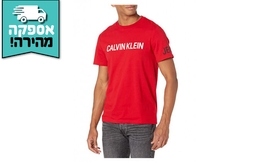 טישרט לגבר Calvin Klein - אדום