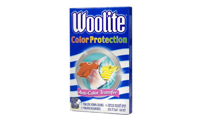 3 מארז 3 חבילות דפים למניעת העברת צבע בכביסה Woolite