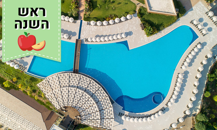 7 חופשת 5* בקפריסין הטורקית: 3 לילות במלון עם פארק מים ע"ב פנסיון מלא פלוס - גם בראש השנה