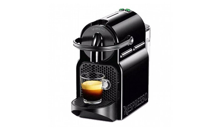 מכונת קפה נספרסו Nespresso דגם D40 - אופציה לקפסולות או מקציף חלב