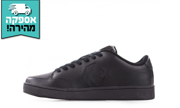 3 נעלי סניקרס לנשים CONVERSE דגם Star Court Ox - שחור