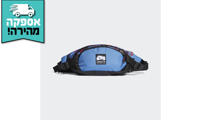 1 פאוץ' אדידס adidas דגם ADVENTURE WAIST BAG - כחול