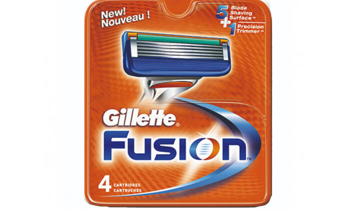 3 מארז 40 סכיני גילוח ג'ילט פיוז'ן Gillette Fusion