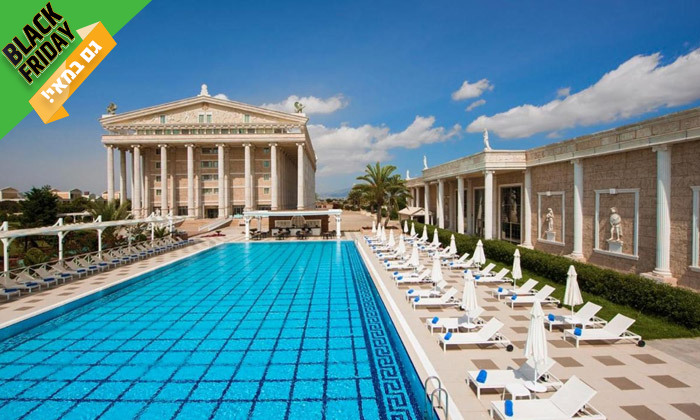 3 קיץ בקפריסין הטורקית: 4 לילות במלון קזינו 5* Kaya Artemis ע"ב אולטרה הכל כלול עם פארק מים