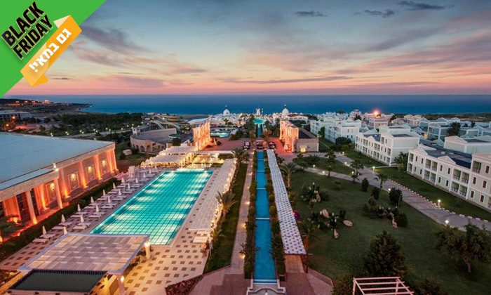 4 קיץ בקפריסין הטורקית: 4 לילות במלון קזינו 5* Kaya Artemis ע"ב אולטרה הכל כלול עם פארק מים