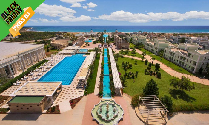 6 קיץ בקפריסין הטורקית: 4 לילות במלון קזינו 5* Kaya Artemis ע"ב אולטרה הכל כלול עם פארק מים