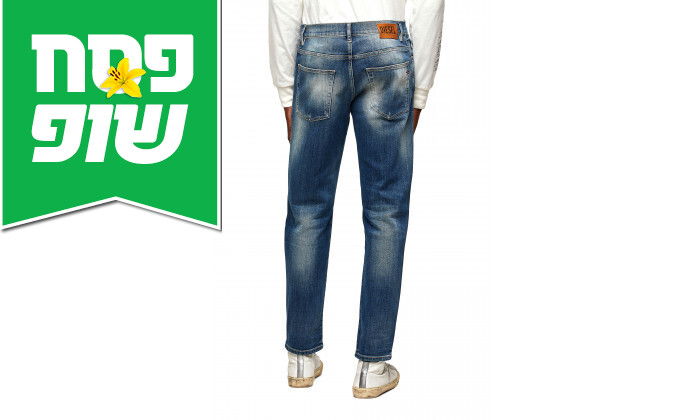 5 ג'ינס לגברים DIESEL דגם D-FINING באורך L-32 - כחול אפרפר