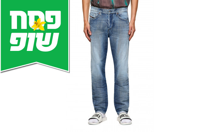 4 ג'ינס לגברים DIESEL דגם D-FINING באורך L-32 - כחול בהיר