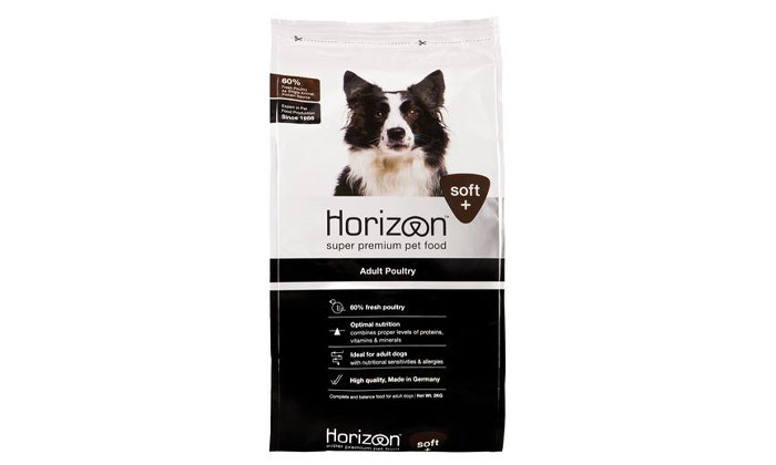 3 אניפט: שק מזון יבש לכלבים Horizon - טעם וגודל לבחירה