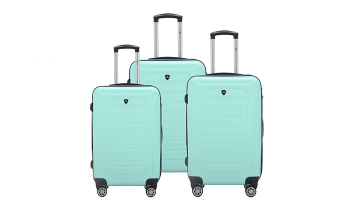 5 שלישיית מזוודות 20, 25 ו-29 אינץ' SWISS VOYAGER דגם WINTON