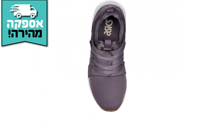 5 נעלי סניקרס לנשים אסיקס Asics, דגם GEL-LYTE V SANZE בצבע אפור