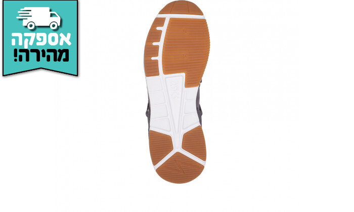 6 נעלי סניקרס לנשים אסיקס Asics, דגם GEL-LYTE V SANZE בצבע אפור