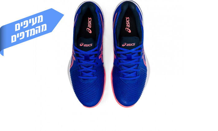 5 נעלי ספורט לנשים אסיקס Asics, דגם Netburner Ballistic FF 2 בצבע כחול