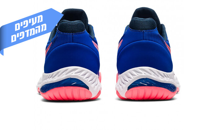 7 נעלי ספורט לנשים אסיקס Asics, דגם Netburner Ballistic FF 2 בצבע כחול