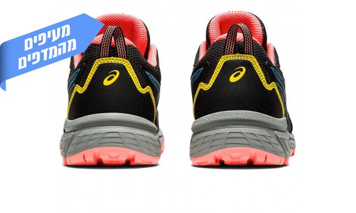 7 נעלי ריצה לנשים אסיקס Asics דגם GEL-VENTURE 8 בצבע שחור