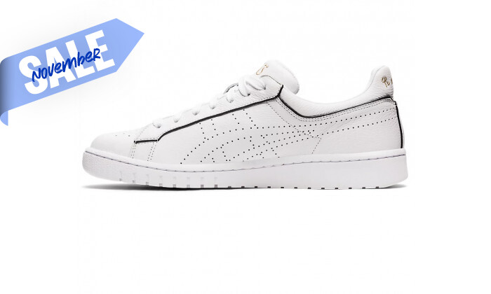 2 נעלי סניקרס לנשים ולגברים אסיקס Asics, דגם GEL-PTG בצבע לבן