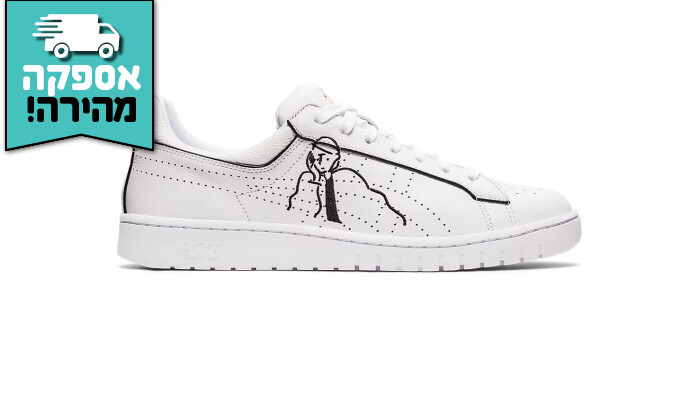 3 נעלי סניקרס לנשים ולגברים אסיקס Asics, דגם GEL-PTG בצבע לבן
