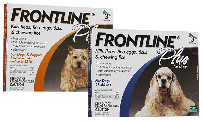 3 אמפולת פרונטליין פלוס לחתולים Frontline Plus 