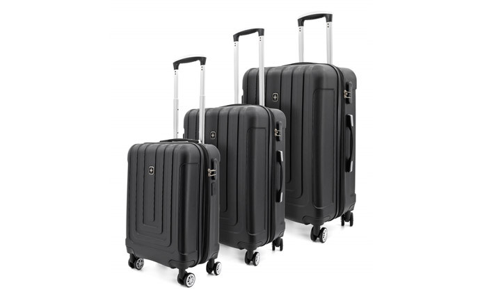 11 סט מזוודות קשיחות 20, 24 ו-28 אינץ'  METRO BRIEF, דגם EVEREST