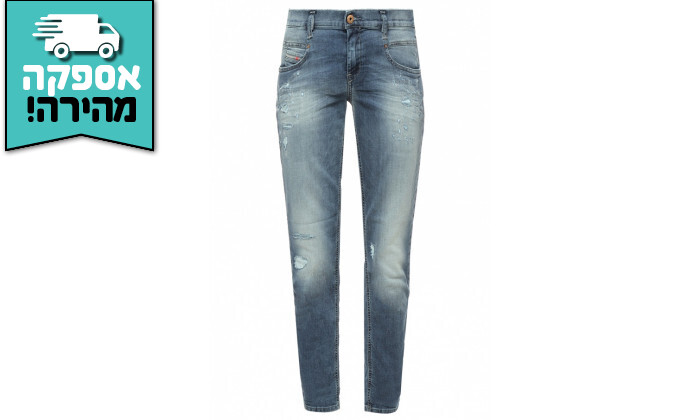 5 ג'ינס לנשים דיזל DIESEL דגם BELTHY-NE בצבע כחול