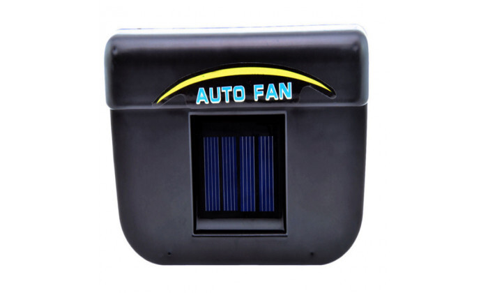 4 מאוורר סולארי AUTO FAN להורדת טמפרטורה ברכב חונה