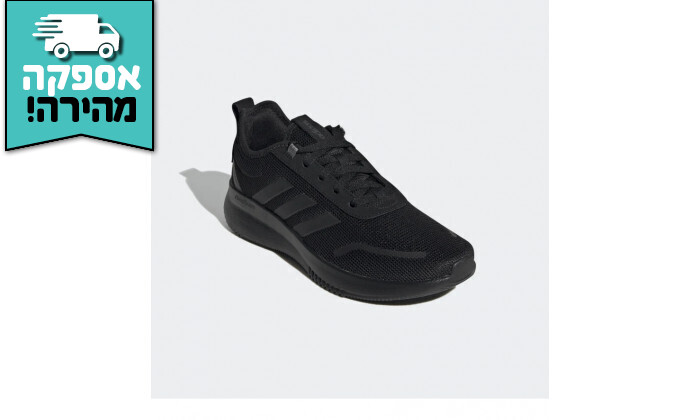 7 נעלי ריצה לגבר אדידס adidas דגם LITE RACER REBOLD - שחור