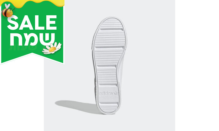 4 סניקרס לגבר אדידס adidas דגם COURT TOURINO SHOES - לבן