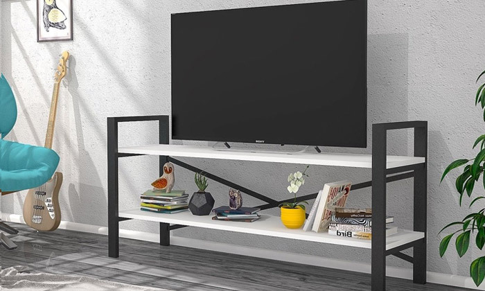 3 מזנון טלוויזיה ראמוס עיצובים דגם ליאו - צבעים לבחירה