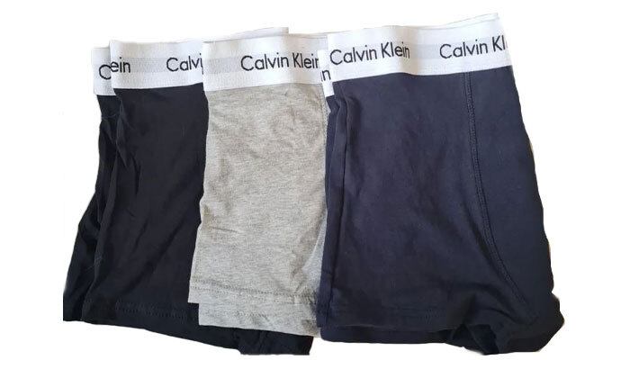 4 מארז 3 תחתוני בוקסר לגבר קלווין קליין Calvin Klein