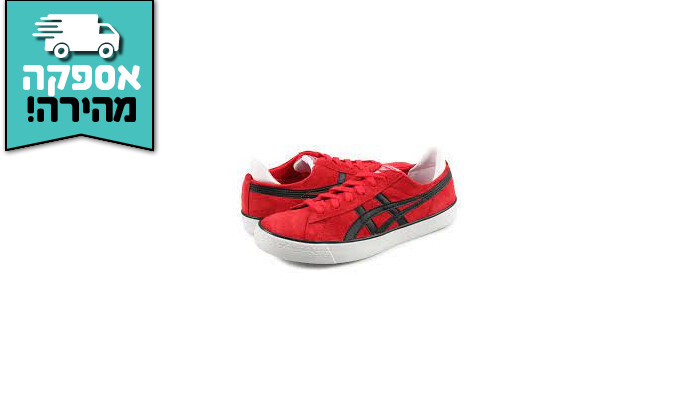 5 נעלי סניקרס לגבר אסיקס Asics דגם Tiger Fabre BL-S 2.0 בצבע אדום 