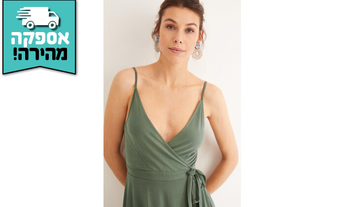 5 שמלה קצרה Women'secret בצבע ירוק