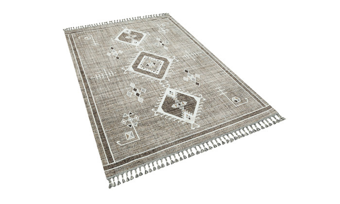 6 שטיח מלבני בסגנון אותנטי - דגם ומידות לבחירה