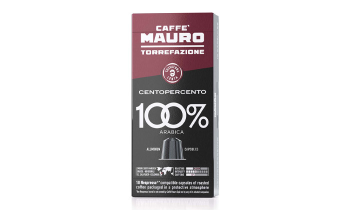 3 מארז 100/200 קפסולות קפה תואמות נספרסו MAURO - סוגים לבחירה