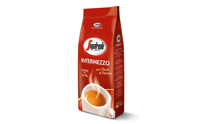 3 מארז 4 ק"ג פולי קפה Segafredo Intermezzo