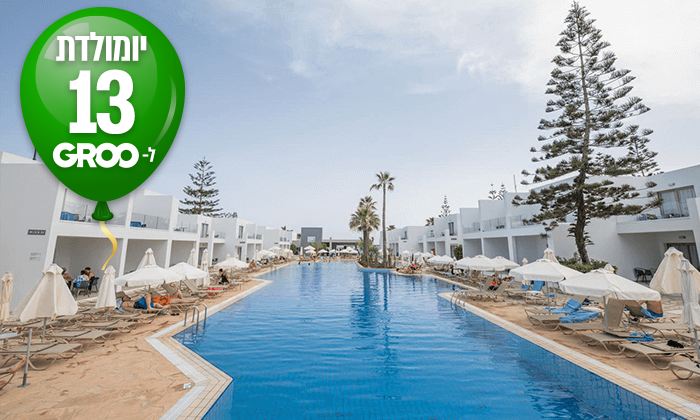 14 מקדימים להזמין לאיה נאפה: 4/5/7 לילות ע"ב הכל כלול עם פארק מים וטיסות - גם בפסח, בשבועות ובקיץ