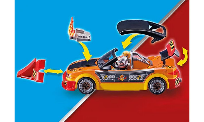 6 פליימוביל Playmobil: מכונית פעלולים - 60 חלקים