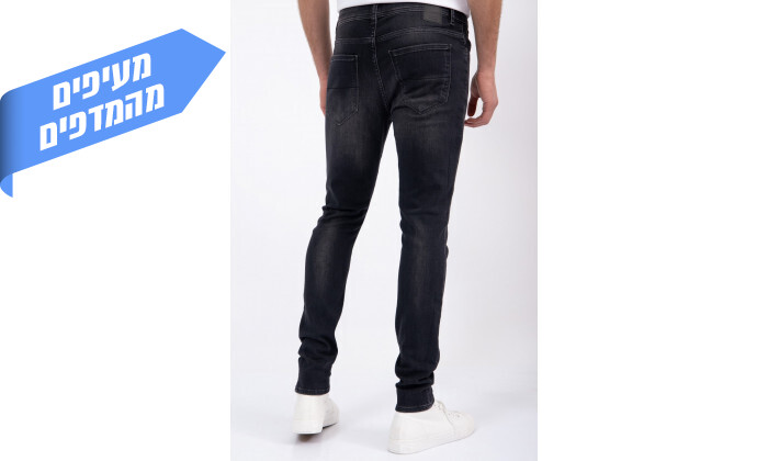 4 מכנסי ג'ינס לגברים נאוטיקה Nautica בצבע שחור