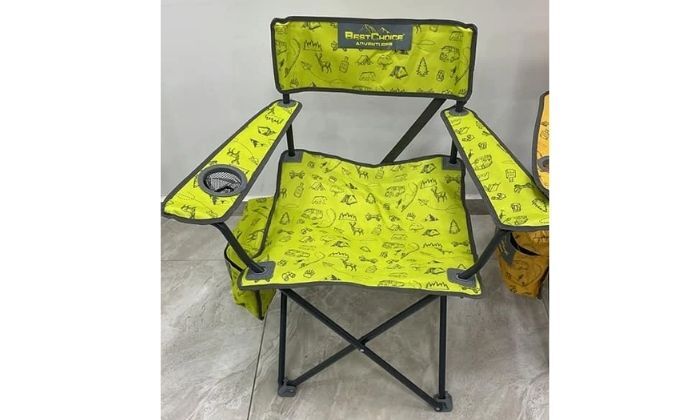 3 כיסא קמפינג מתקפל עם תיק נשיאה - צבעים לבחירה