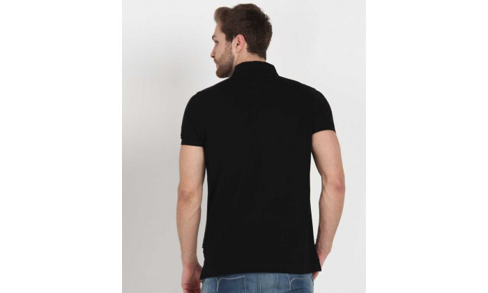 3 חולצת פולו לגברים נאוטיקה Nautica גזרה CLASSIC FIT בצבע שחור