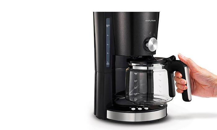 4 מכונת קפה פרקולטור 1.25 ליטר מתצוגה Morphy Richards דגם 162520 מסדרת Evoke