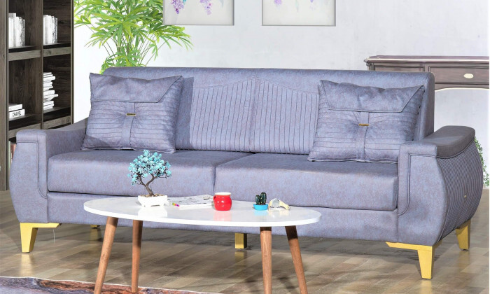 4 ספה תלת מושבית עם ארגז מצעים ב 2 צבעים לבחירה דגם טוקיו