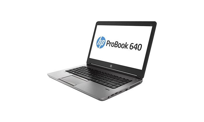 3 מחשב נייד "14 מחודש HP דגם 640 G1 מסדרת ProBook עם זיכרון 8GB ומעבד i5