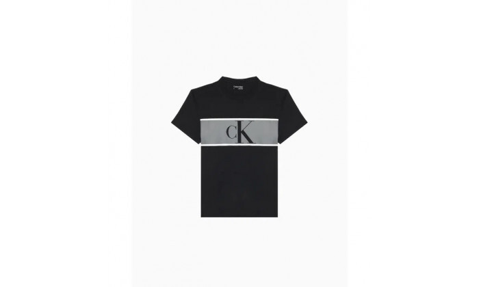4 חולצת טי שירט לגברים Calvin Klein בצבע שחור